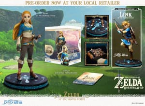 Zelda - Breath of the Wild Version - Normal Version - First 4 Figures PVC Figure - Re-Release - 17