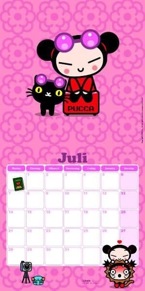 Pucca Wandkalender 2008 - 4