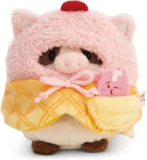 Kuh Moona - mymochi - Plüsch (mit Milchshake & Softeiskostüm in Geschenkbox) (8cm)  (5)