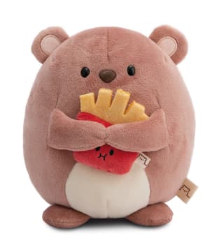 Bär Nomo - mymochi - Plüsch (mit Pommes) (27cm)  (1)