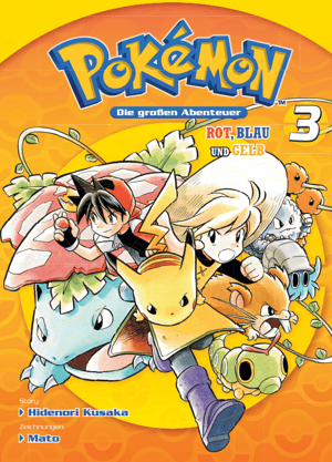 Pokémon Adventures, Red, Blue and Yellow - Panini - Band 03 - 1