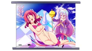 Shiro & Stephanie - Wallscroll - No Game No Life - 1