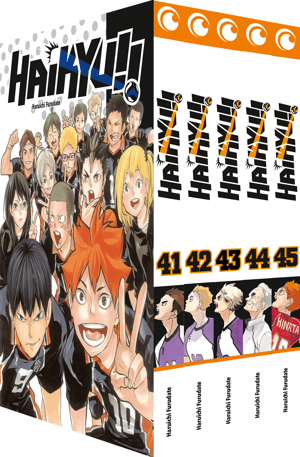 Haikyu!! Sammelbox 5 - Crunchyroll - Vol. 41-45 im Schuber - 1
