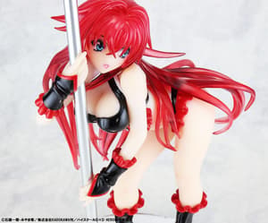Rias Gremory - Pole Dance - Black - Kaitendoh - 7