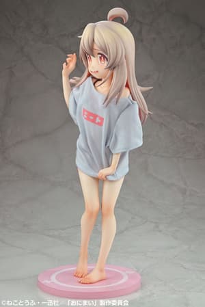 Mahiro Oyama NEET T-Shirt Version – 1/4 Scale PVC Statue (40 cm) | Onimai: I'm Now Your Sister! - 4