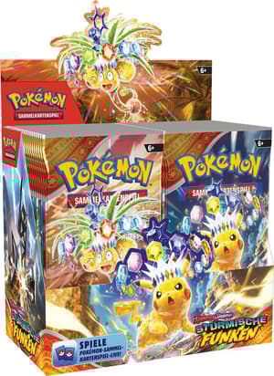 Pokémon TCG - Karmesin & Purpur: Stürmische Funken Booster Display - DE (1)