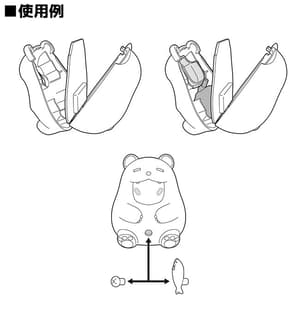 Pudgy Bear - Nendoroid More: Face Parts Case - 6