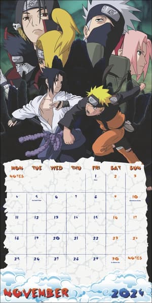 Naruto Broschurkalender 2024 (1)
