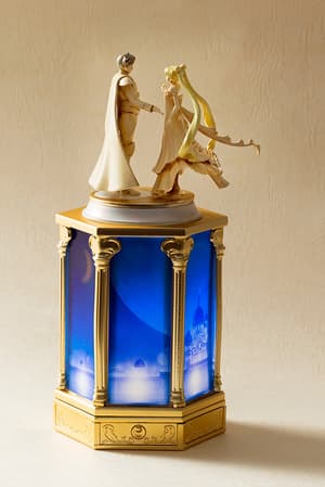 Spieluhr mit Prinzessin Serenity und Prinz Endymion - Tuxedo Mirage Memorial Ornament - Proplica x Figuarts Zero chouette - 12