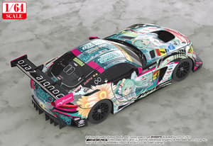 Hatsune Miku AMG 2017 - Super GT - Itasha 1/64 - Good Smile Racing - Re-Release - 3