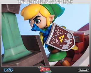 Link auf dem Roten Leuenkönig – First 4 Figures Statue - 8