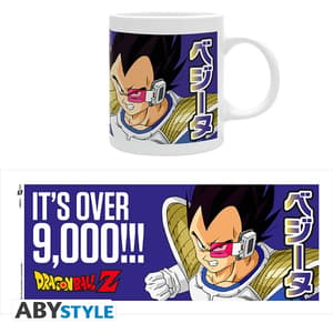"It's over 9000" - Vegeta - Dragon Ball - 320 ml Tasse - AbyStyle (3)