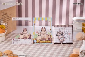 Azuki – Tea Time Cats – Decorated Life Collection – Ribose - 8