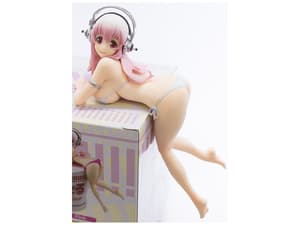 Super Sonico - Weiß - Noodle Stopper Figur - 3