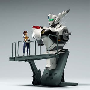 PLAMAX MF-75: minimum factory Machine Bust Collection Noa Izumi with Alphonse - 2