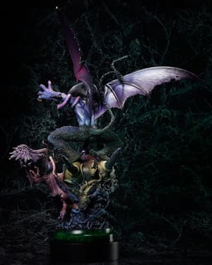 Devilman Crybaby Statue - Devilman  / Amon / Akira with Sirene - Teaser Color Ver. - 3