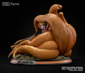 Naruto Uzumaki & Kyubi - Linked by Seal - Tsume HQS Statue - 12