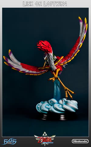 Link auf Loftwing - Zelda: Skyward Sword First 4 Figures - 10