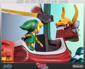 Link auf dem Roten Leuenkönig – First 4 Figures Statue - 3