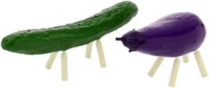 Shoryo Uma Plastic Model Cucumber & Eggplant - 1