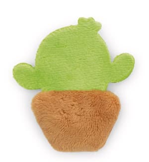 Liegendes Kuscheltier mymochi Katze Angy 13cm mit Magnet moodie Kaktus in Geschenkbox  - 2