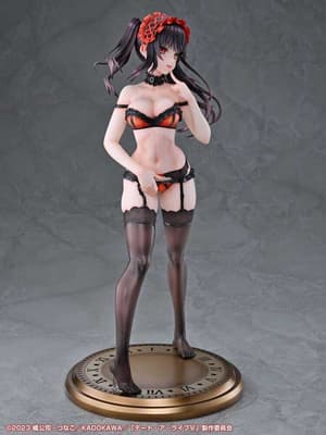 Date A Live V Re:Dress PVC Figure 1/4 Kurumi Tokisaki Dress shirt Ver. 40 cm - 6