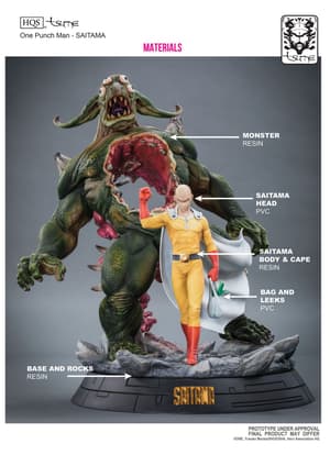 Saitama - Tsume HQS Statue – One Punch Man - 1