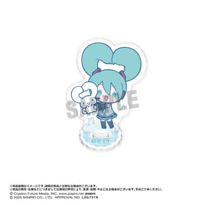 Zufällige Auswahl - Hatsune Miku x Cinnamoroll - Mini Acrylaufsteller - Anicraft (1)