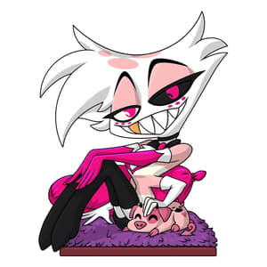 Angel Dust - Hazbin Hotel Vinyl Figur - Youtooz - 2