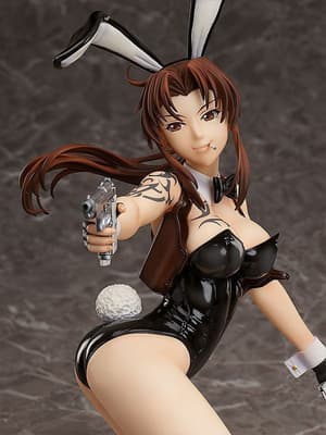 Revy - Black Lagoon - 1/4 B-Style Bunny - Bare Leg - FREEing - 2