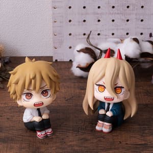 Denji & Power Limited Set - Chainsaw Man Look Up - Megahouse (28)