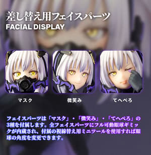 Argidae Girl Ruririn - GN Project Actionfigur  - Snail Shell - 25