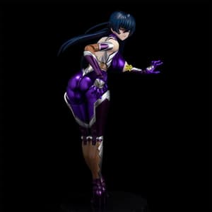 Asagi Igawa - Metallic Color - Actionfigur - Native / Second Axe - 6