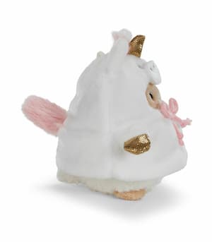 Schaf Wools - mymochi - Plüsch (mit Regenbogen u. Einhornkostüm in Geschenkbox (8cm)  (1)