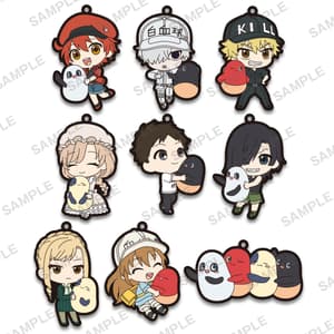 Random Selection - Cells at Work - Rubber Keychain (Mugyutto) - Bushiroad Creative - 9