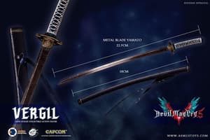 Vergil - Devil May Cry 5 Actionfigur - Asmus - 14