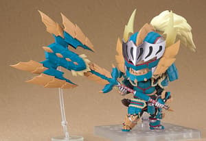 Nendoroid Action 1421 Male Hunter - Zinogre Alpha Armor - Normal Edition - 4