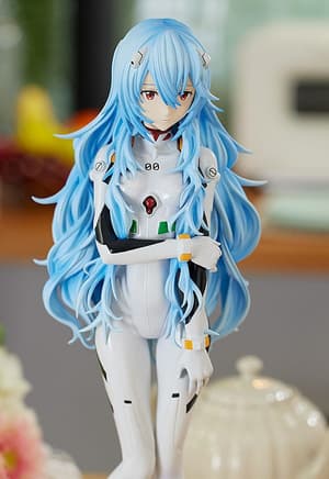 Rei Ayanami - Long Hair- XL - Neon Genesis Evangelion Pop Up Parade - Good Smile Company - 5