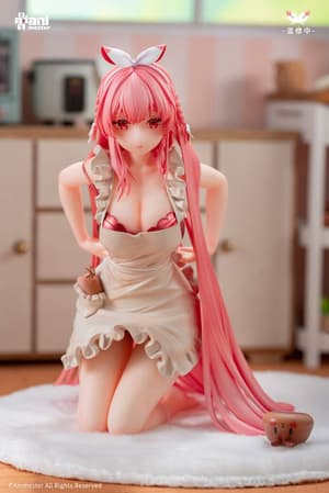 White Rabbit Rosu - Apron - AniMester - 2