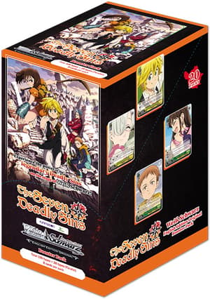 Weiss Schwarz - The Seven Deadly Sins - Booster Packung (8 Karten) - Englische Version - 1