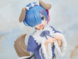 Rem - Memory Snow Puppy - Renewal - Coreful Figure - Taito (4)