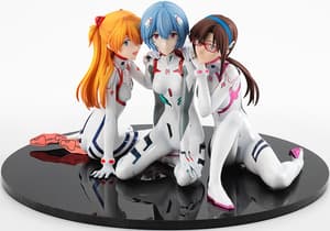 Asuka, Rei and Mari - Newtype Cover - KD Colle - Kadokawa - 7