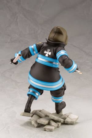 Arthur Boyle - with limited editon head - Fire Force ARTFX J Bonus Edition - Kotobukiya - 4