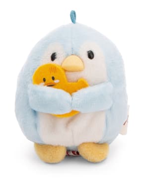 Pinguin Waddle - mymochi - Plüsch (mit Ente und Katzenkostüm) (8cm)  (1)