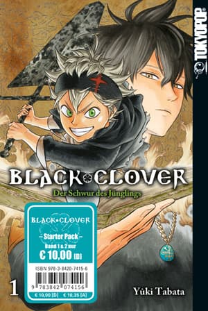 Black Clover - Tokyopop - Starter Pack (Vol. 1+2) - 1