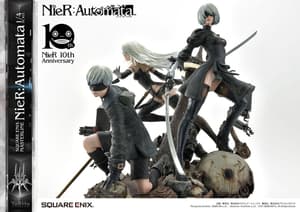 2B, 9S und A2 - Deluxe Edition - NieR Automata Masterline - Square Enix / Prime 1 Studio - 22