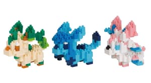 Folipurba Leafeon Phyllali  - Pokémon // Mini series NANOBLOCK - NBPM-071 - 3
