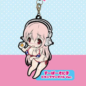 Sonico Bikini Version - Super Sonico Niitengomu Rubber Strap - 1