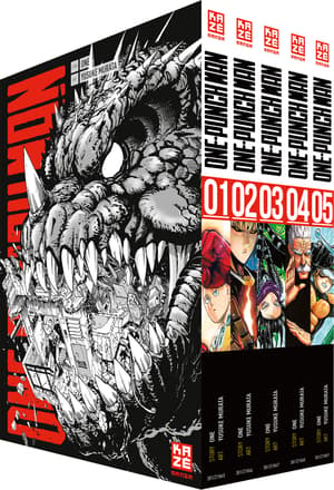 ONE-PUNCH MAN - Kaze - Band 1-5 im Sammelschuber - 2