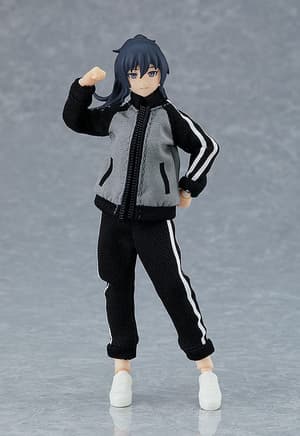 Figma 601 figma Styles: Female Body (Makoto) Tracksuit + Tracksuit Skirt Outfit - 1